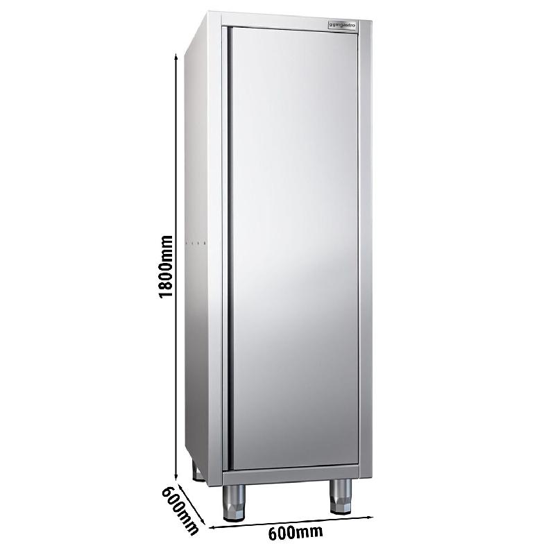 Armoire haute inox P 600 x H 1800 -1 porte battante_5
