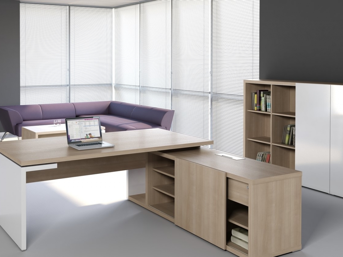 Bureau de direction MITO - élégant et réglable en hauteur électriquement, avec finitions haut de gamme_5