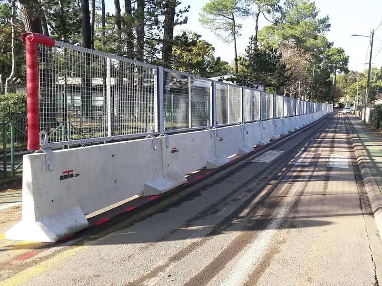 Palissade grillagée acier galvanisé_5