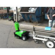 T1000-D - tracteur pousseur électrique Liftop - capacité 1000 kg - timon articulé et batterie interchangeable_5