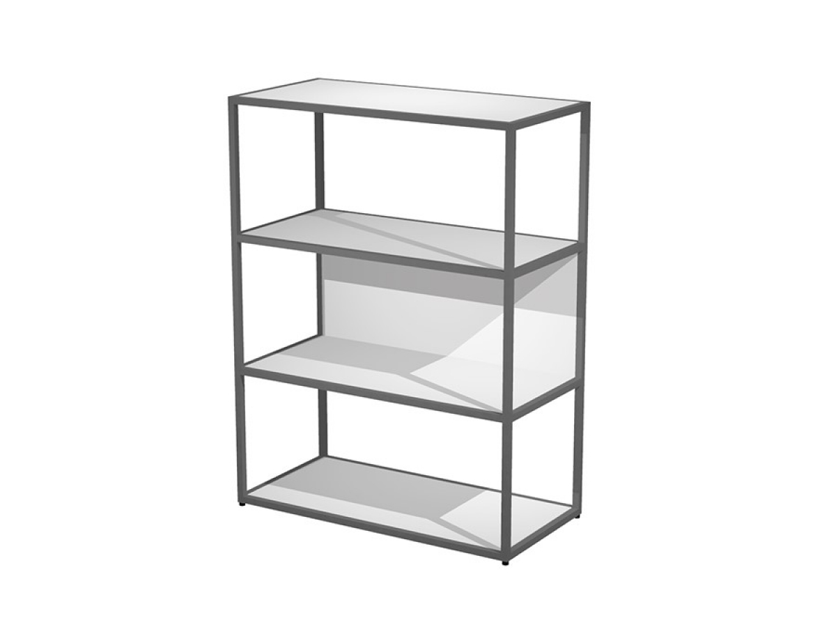 Bureau de direction design industriel BELAIR - pieds métal, bois mélaminé, finitions modernes, livraison rapide_5