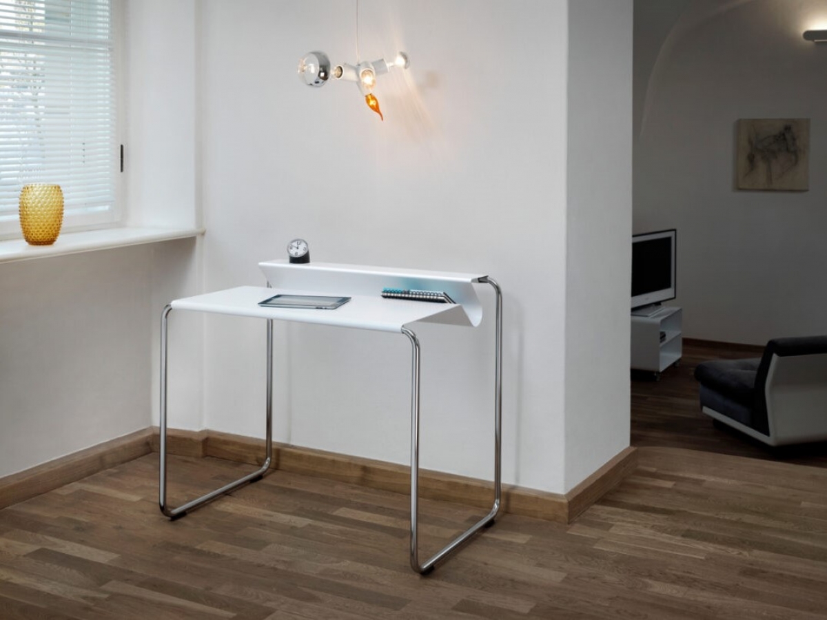 Bureau secrétaire design moderne pour home office - PS07 avec rangement pratique et finition personnalisable_5