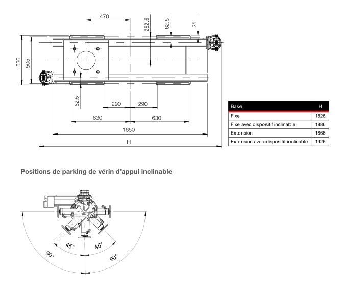 Grue de manutention pour engins de taille moyenne