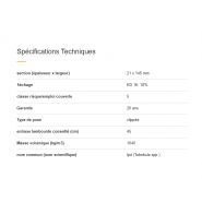 Lam131 - Lames de terrasses en Ipé IPANEMA - Deck-Linea 21 x 145 mm - Stables et de haute qualité_5