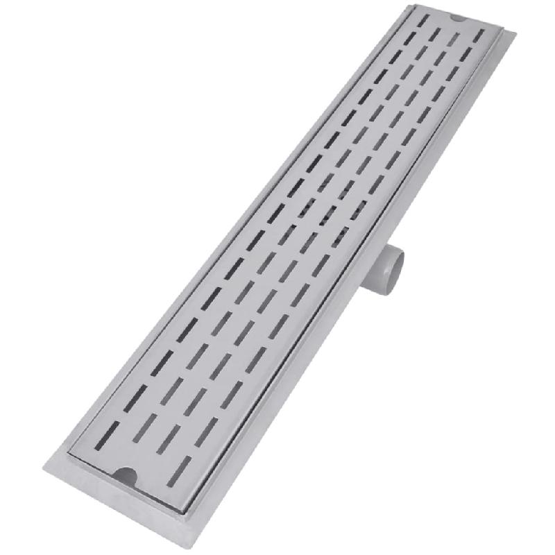 Vidaxl drain de douche linéaire 2 pcs ligne 730x140mm acier inoxydable 275955_5