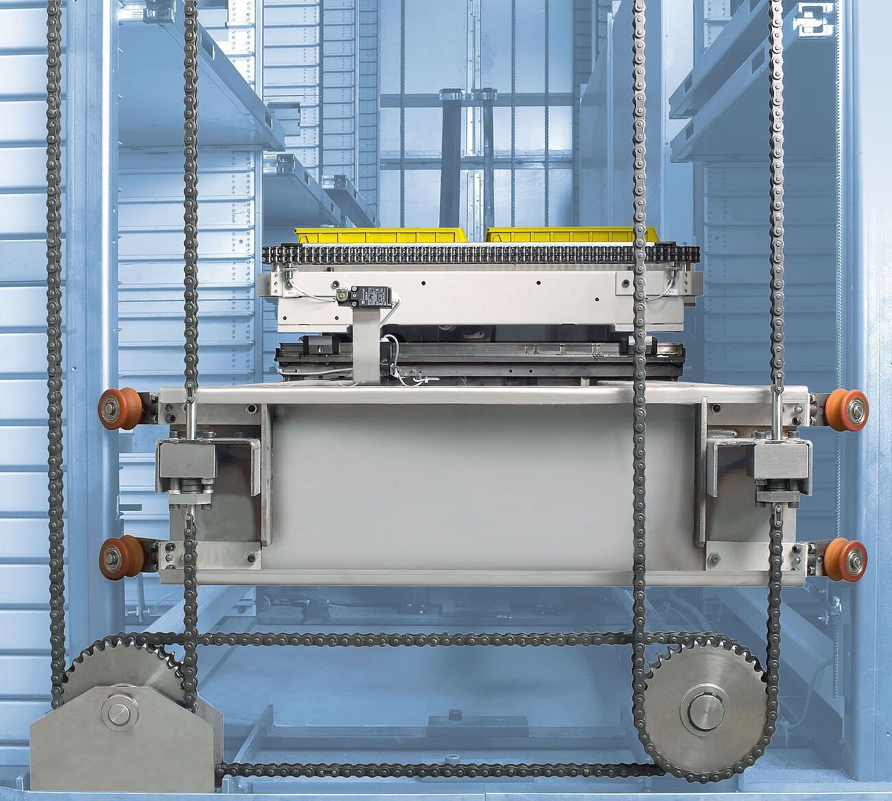 Magasin automatisé MULTI-SPACE® Hänel - Stockeur vertical 3D Lift pour optimisation et stockage dynamique_5