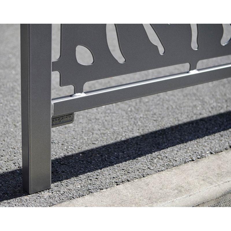 Barrière VENISE avec tôle décorative_5