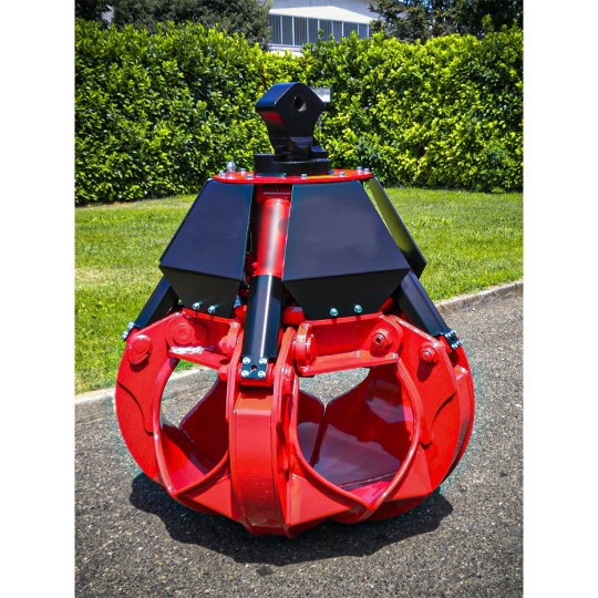 Grappin à ferraille Série GMPVT P - vérins verticaux - pour pelles hydrauliques lourdes 15 à 27 tonnes_5