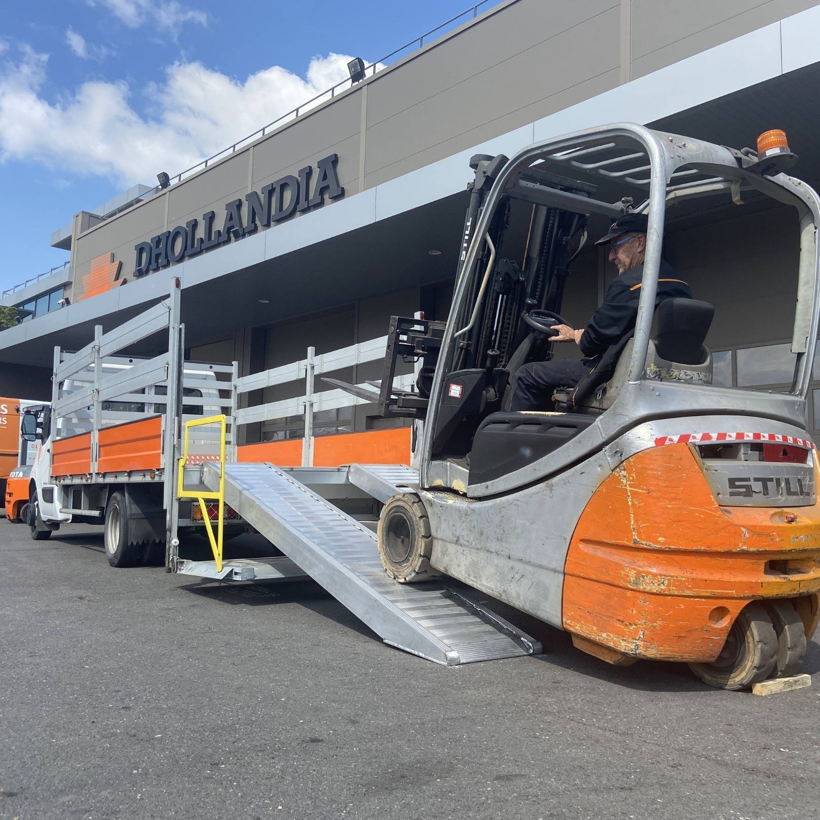 Rampe robuste pour engins et véhicules - jusqu'à 7500kg -  DH-AK_5