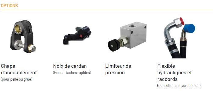 Grappin à ferraille avec vérins verticaux MPV-PH_5