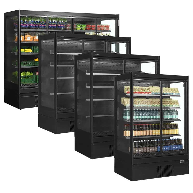 Vitrine réfrigérée murale libre service pour supermarché - 770 L | Tefcold - EXTRA1250CD_5
