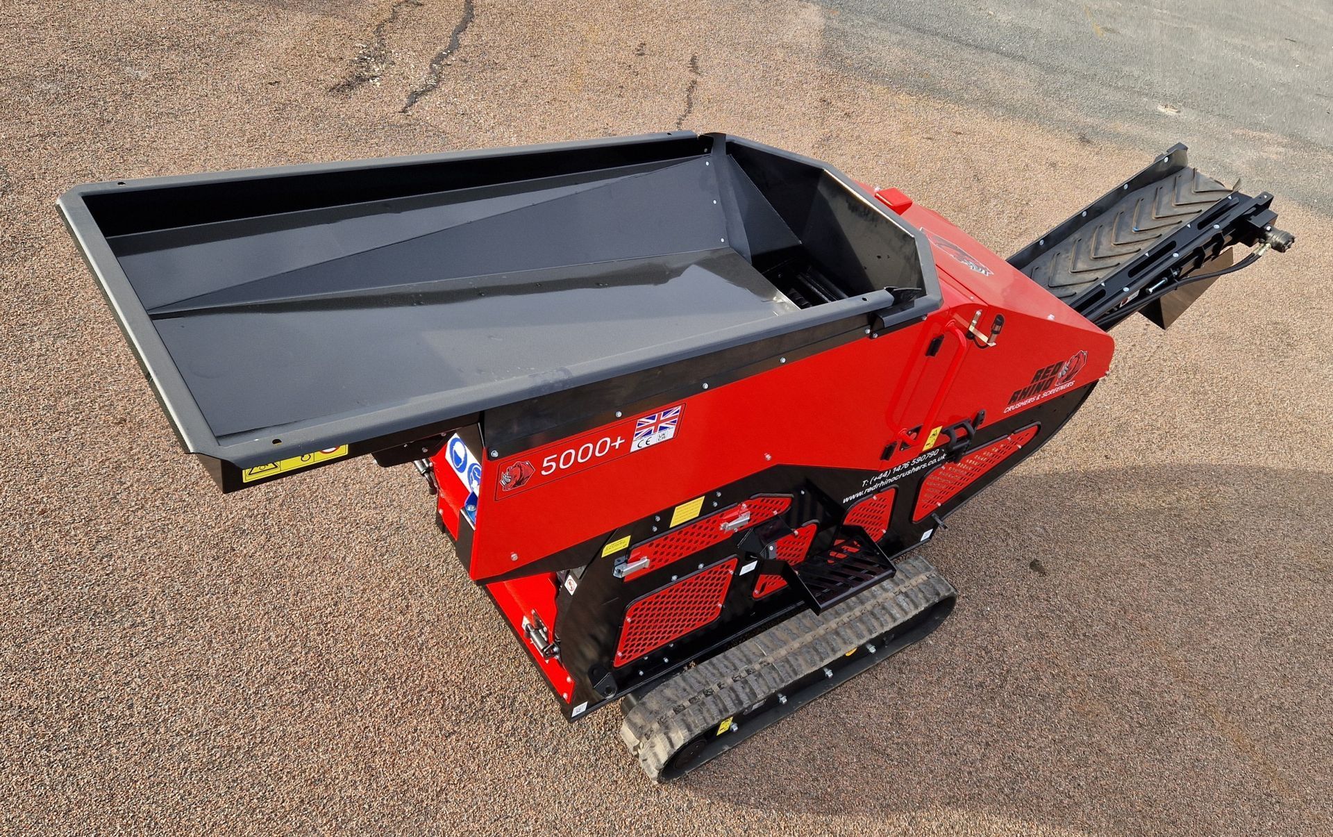 Mini concasseur de chantier très simple à utiliser  - 5000 Plus RED RHINO_5