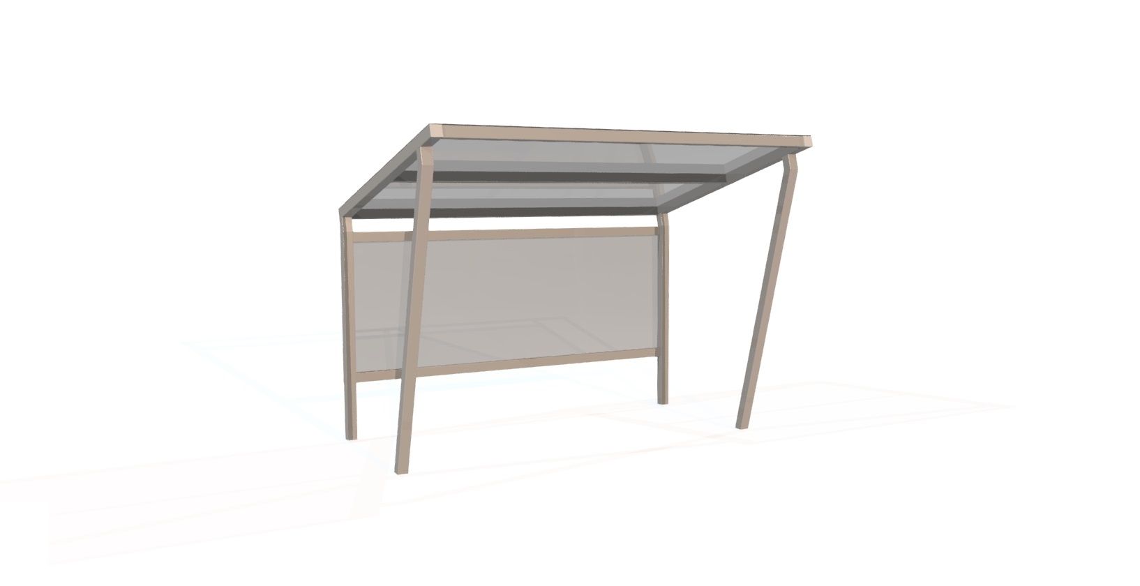 Abris vélo en acier inoxydable ou peint - Référence ABRV03 - Design haute qualité_5