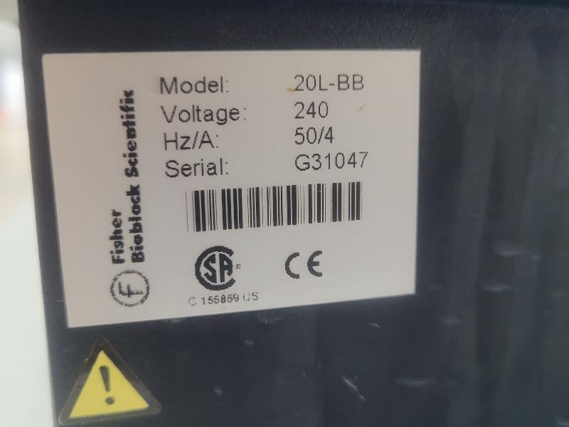 Bain marie 20 litres bioblock fisher scientific 20l-bb_5