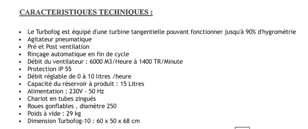 Turbofog - Nébulisateur pneumatique à froid - Pulsfog France - Débit 6000 m3/h - Pour horticulture, maraîchage et pépiniéristes_5