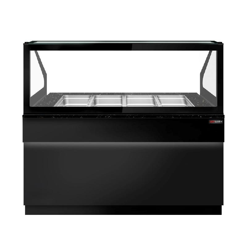 Saladette TORONTO - L1500 mm - Noire - 2 portes - 4x GN 1/1 - P900_5