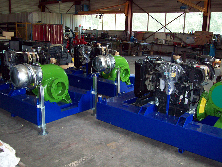 Groupe motopompe sur mesure - gamme irrigation intensive 1500 / 2000 h/an -  devalle eau et force_5