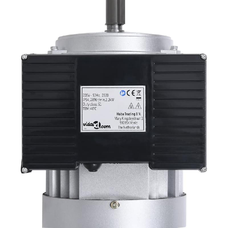 Vidaxl moteur monophasé aluminium 2,2kw/3 ch 2 pôles 2800 tr/min 148002_5