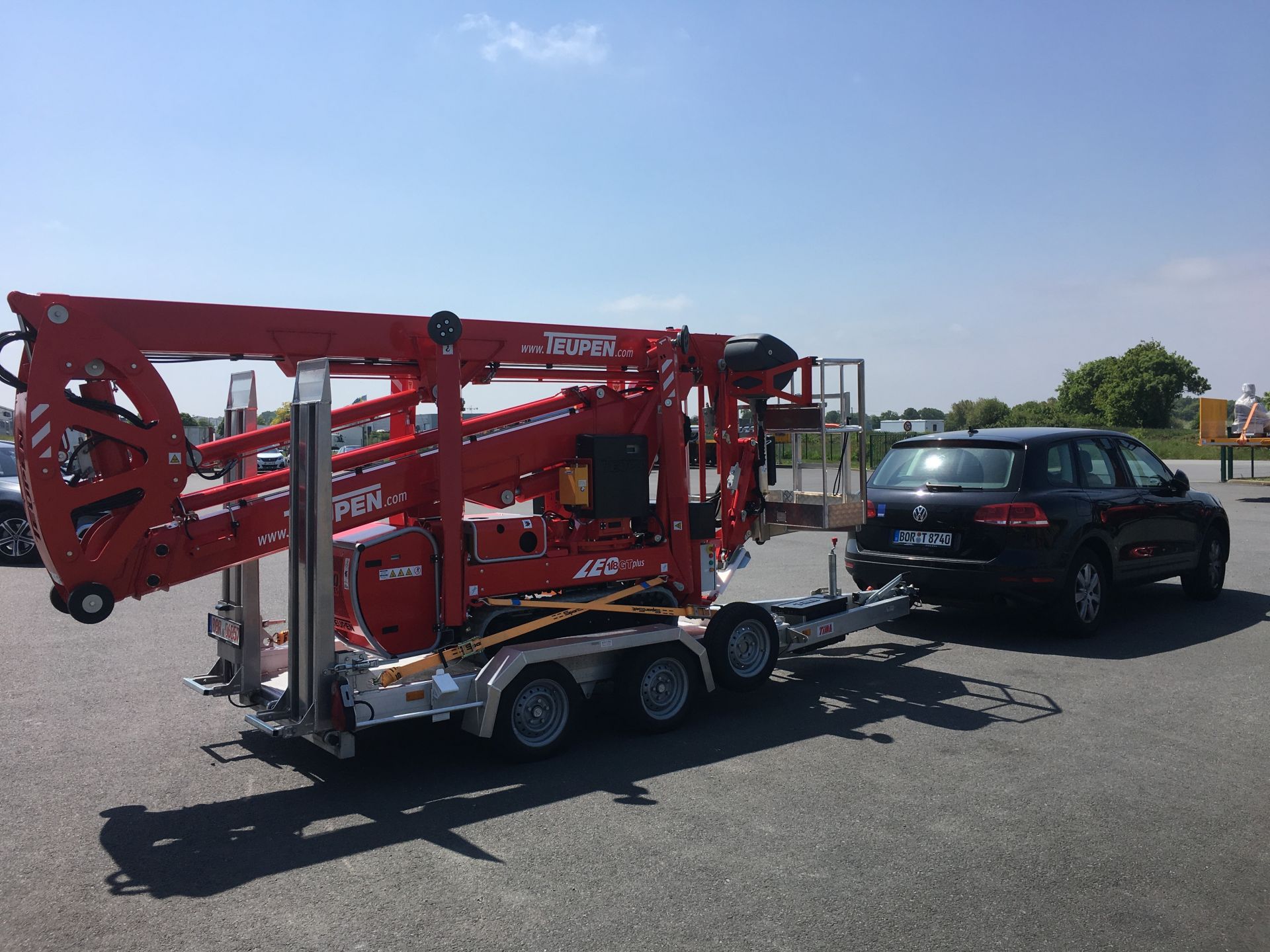 Nacelle araignée LEO18GTplus - Hauteur de travail 18,30m - Déport 8,50m - Capacité 200kg_0