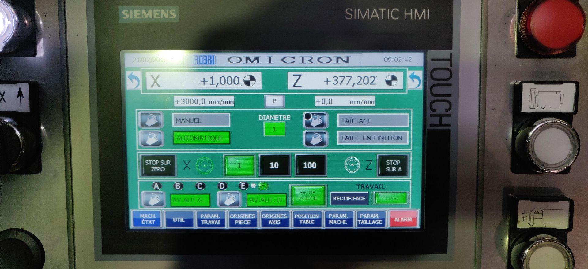 Rectifieuse cylindrique universelle occasion robbi modèle 600 rt6 année 2019_5