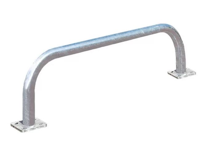 Arceau de parking Ø60 mm sur platines - 3 longueurs disponibles - acier renforcé - Hauteur 1000 mm_5