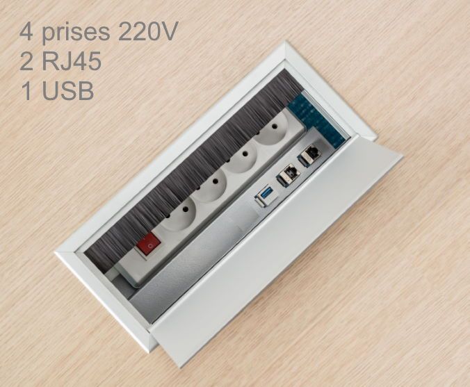 Table de réunion modulaire YOGI - pour salles de réunion, conférence et bureaux - design fonctionnel et modulable_5