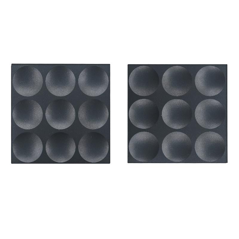 Crépière 9pcs - américain - ø7.5cm l305 7540.0035 COMBISTEEL_5