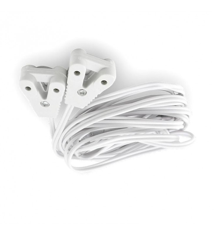 Connecteur tube LED 220V - réf 2737 - câble 120cm - thermoplastique ignifugé - IP20 - CE ROHS_5