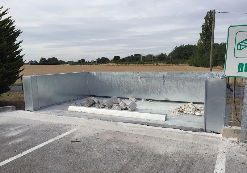 Dispositif de sécurité antichute Dechetremie® - Compatible tout type de quais et bennes - Fabrication française_0