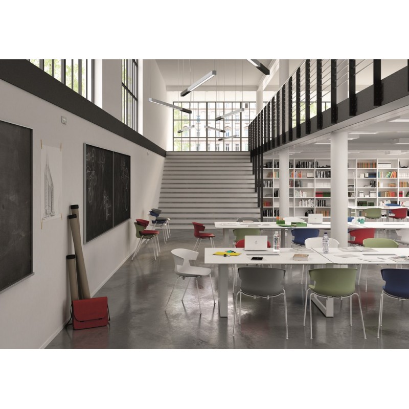 Fauteuil de travail Cove - Référence OCOVEA01-CU2A - Assise rembourrée et tapissée_5