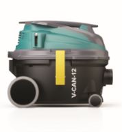 Aspirateur professionnel poussière - V-CAN-12 - Filtration 3 niveaux et design compact_5
