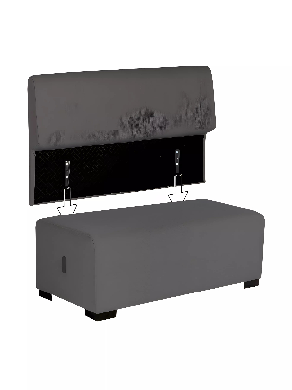 Canapé 2 places gris anthracite_5