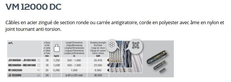 Vm 12000 DC - Treuil hydraulique pour pose de câbles souterrains et tirage jusqu'à 12500 daN - Volta_5
