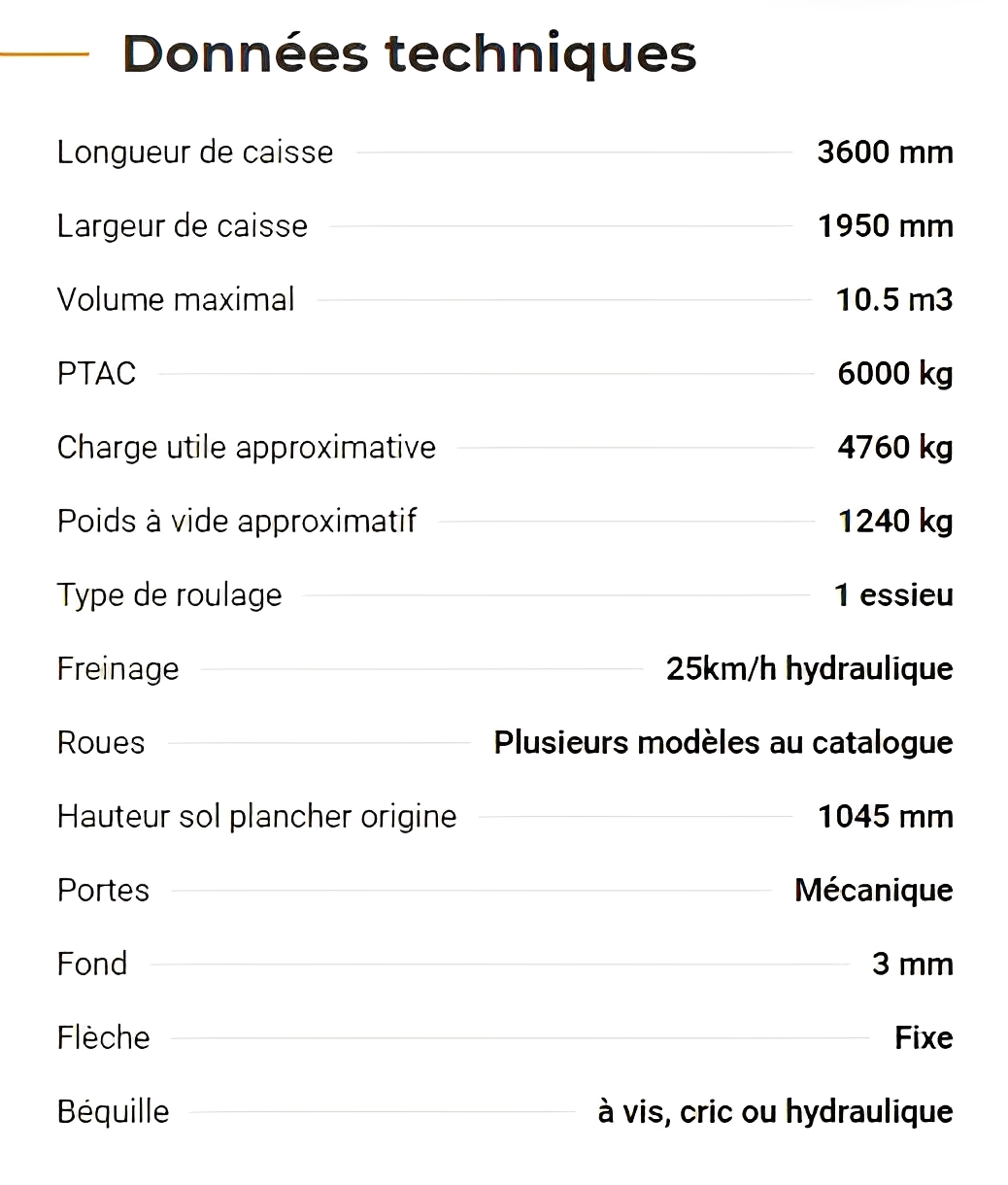 Benne Rolland robuste et polyvalente pour travaux intensifs