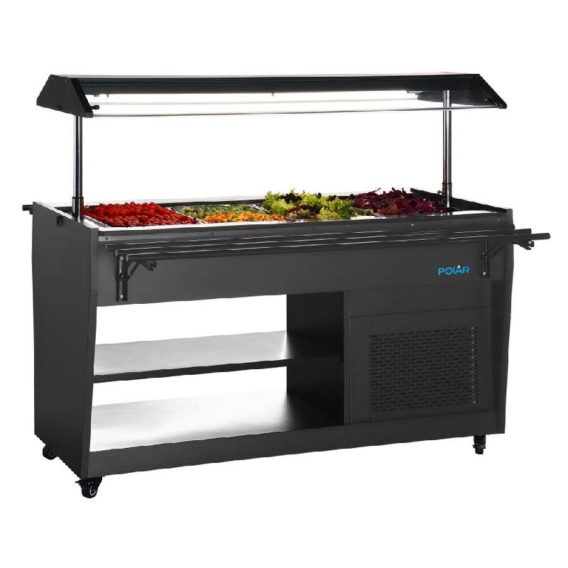 Buffet réfrigéré série G noir - Polar - PG007_5