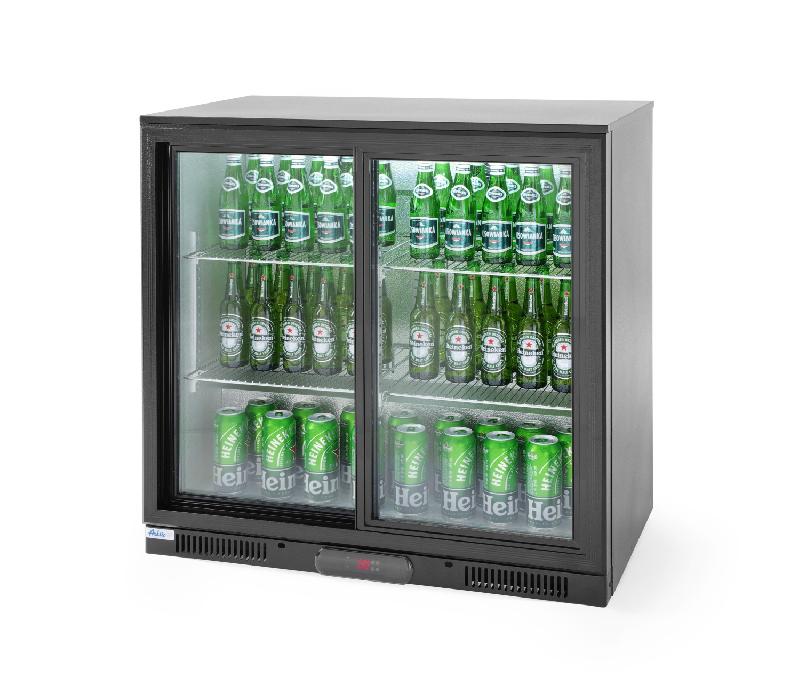 Arrière de bar réfrigéré 2portes coulissantes 197L ARKTIC HENDI_5
