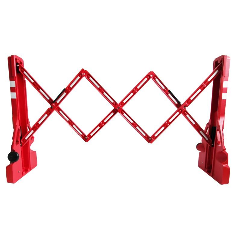 Barrière de sécurité extensible 2m40 - Rouge_5