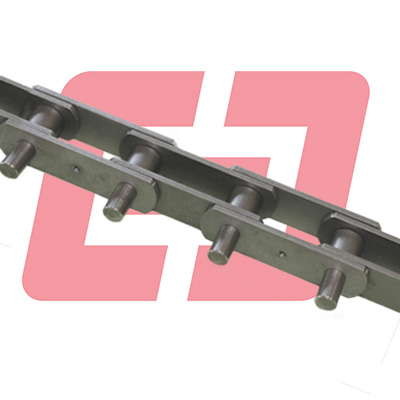 Chaîne de convoyage à pas alternés pour usage industriel