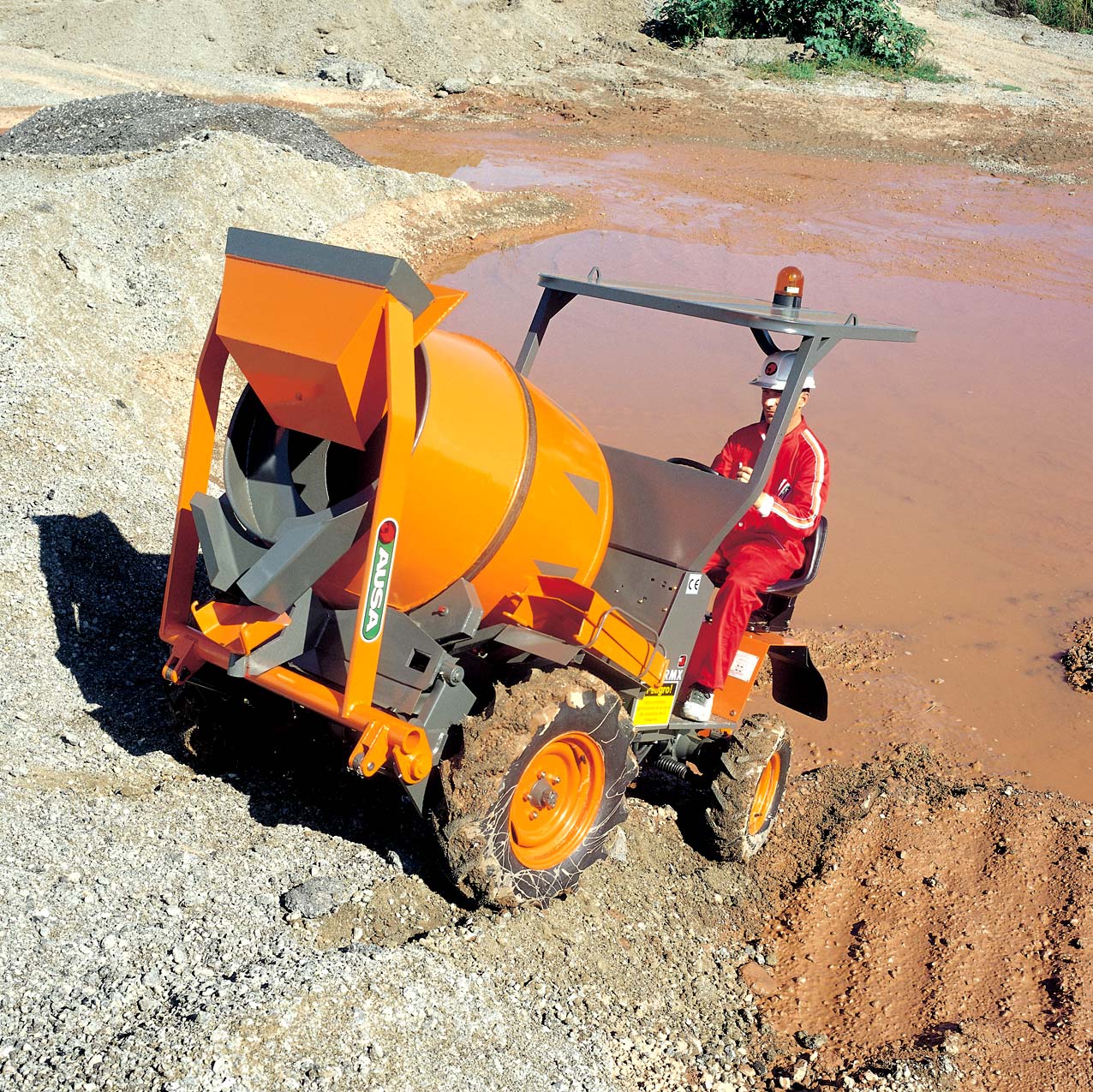 Équipement de chantier AUSA X 500 RM 4x2 ou 4x4