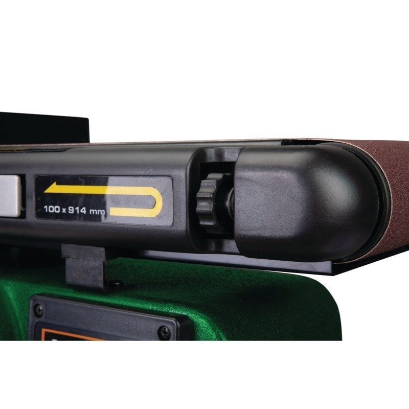 Ponceuse à bande et à disque BTS 151 - 100x915mm Ø150mm - Machine neuve avec bâti en fonte stabilisée_5