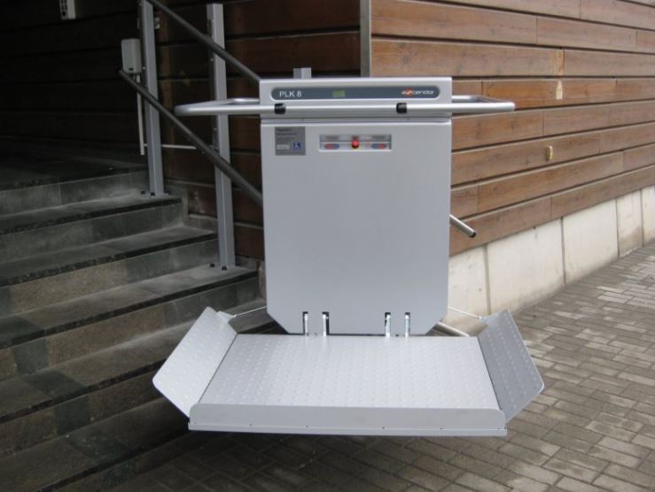 Plateforme monte escalier  courbe entièrement automatisée pour les escaliers tournants avec ou sans changement de pente_5