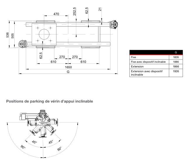Grue auxiliaire HIAB T-HIDUO 023 - portée hydraulique de 3,4 à 4,4 m - télécommande - 520 kg à 4,4 m_5