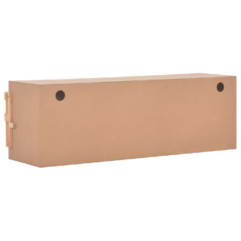 Vidaxl pondoir 5 compartiments 117x33x38 cm bois de pin massif 170660_5