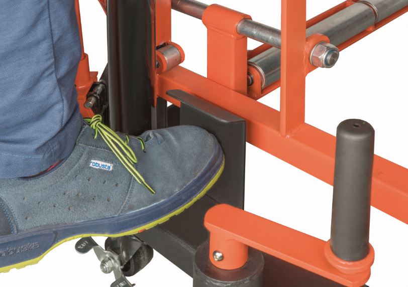 Élévateur hydraulique pour montage/démontage des roues - 600 kg - BH8AC3-600 - inclinable et certifié CE_5