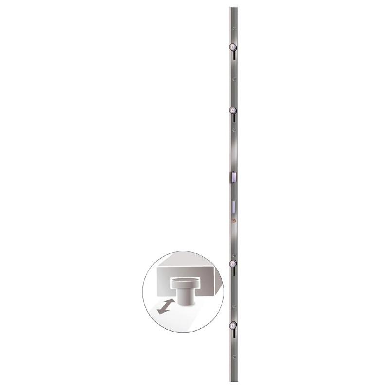 Vidaxl porte d'entrée blanc 108x208 cm pvc 3157096_5