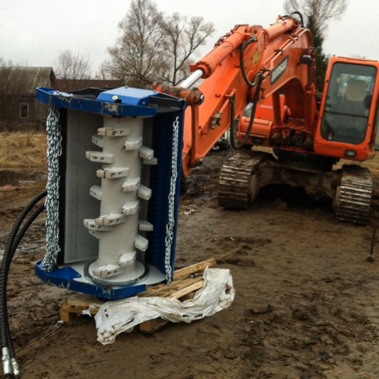 Broyeur forestier TFK - Pour pelles de 2 à 5 tonnes - Diamètre de coupe jusqu'à 15 cm_5