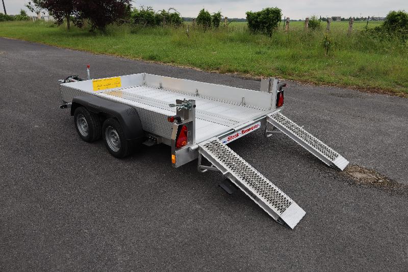 ALU porte engin 3T5 - 3m10  - FLY 35 BASE avec timon réglable_5