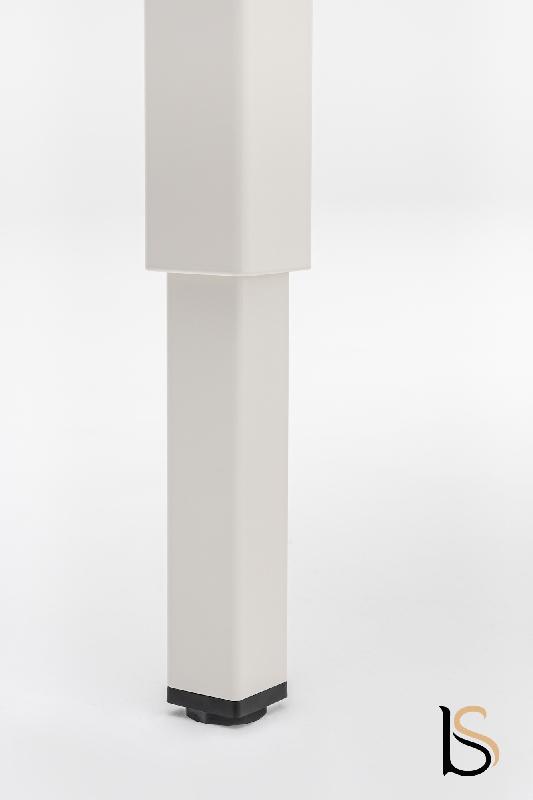 Bureau droit réglable en hauteur OGI Y - MDD - Blanc, 120 x 80 cm_5