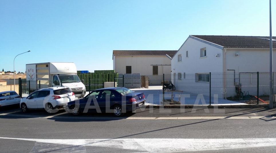Hangar modulaire gamme ecorapid - Abris ouverts pour chantiers et cours avec structures métalliques - Cualimetal_5