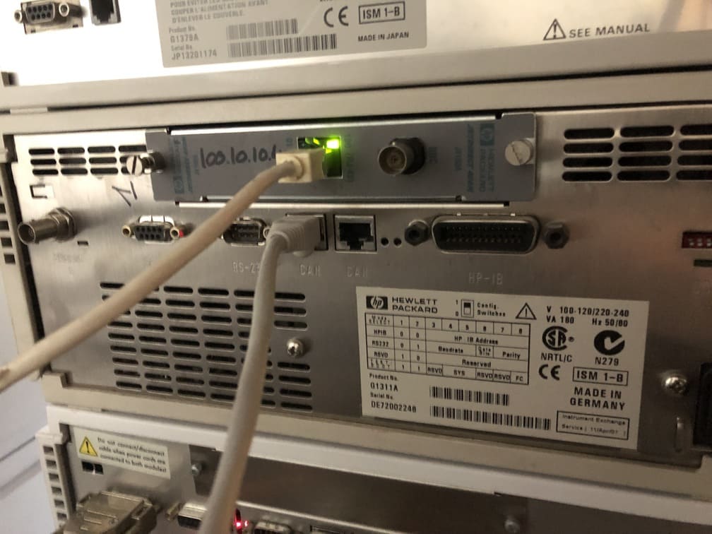 Chromatographie liquide Agilent 1100 - Pompe quaternaire G1311A HP1100 sans dégazeur - Réf P21071129_5